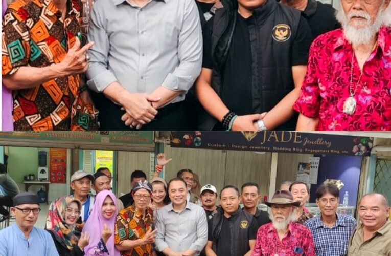 Wali Kota Surabaya Eri Cahyadi dan Ketua P3Bapin Dukung Komplek Pasar Kayoon Jadi Ikon Wisata Batu Permata Sampai Mancanegara
