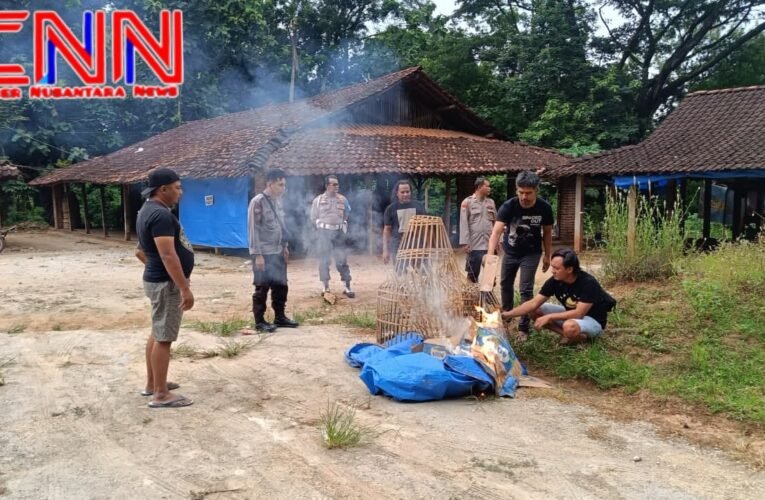 Tindak Tegas! Polres Ponorogo Bubarkan 3 Titik Judi Sabung Ayam dan Dadu