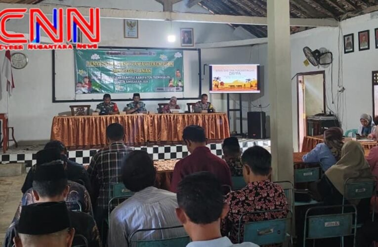 TNI-Polri dan Pemkab Trenggalek Dorong Desa Ramah Perempuan dan Peduli Anak
