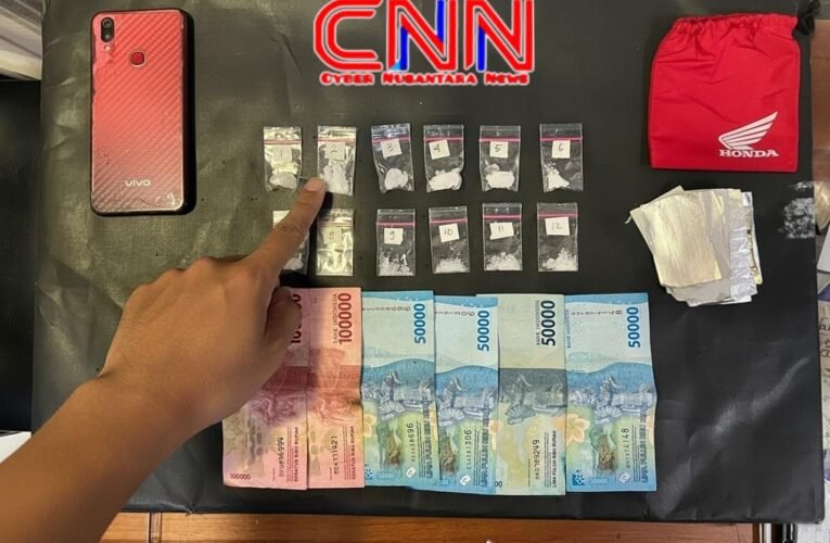 Pores Malang Amankan Tersangka Pengedar Sabu di Ampelgading