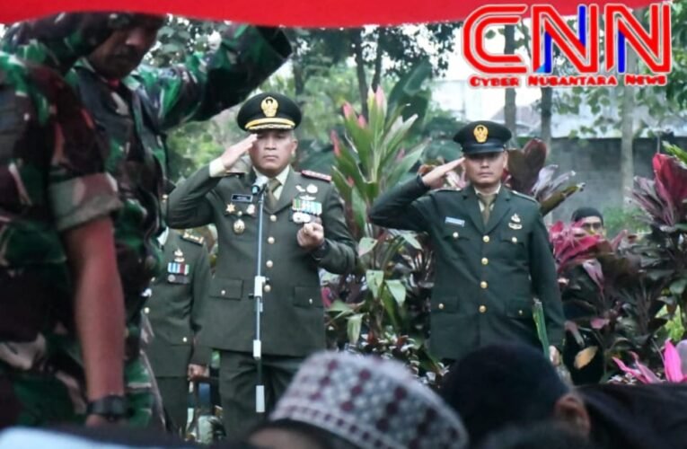 Danrem Untoro: Letkol Inf Subagya Telah Bekerja Keras dalam Mengemban Tugas Negara