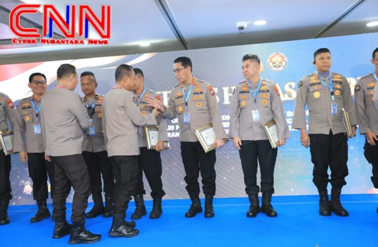 Bidhumas Polda Jatim Raih 3 Penghargaan Nasional di Rakernis Humas Polri 2026