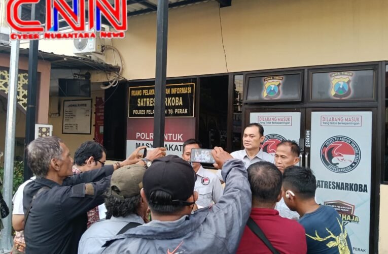 Polres Pelabuhan Tanjung Perak Polda Jatim Amankan Tersangka Pengedar Sabu di Surabaya