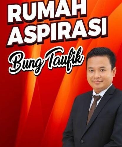 Bung Taufik Dirikan Rumah Aspirasi, Siap Kawal Keluhan Masyarakat 24 Jam demi Keadilan