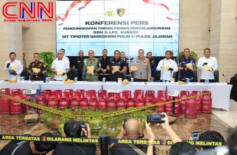 Polri Ungkap 330 Tersangka Penyalahgunaan BBM dan LPG Subsidi dalam 13 Hari