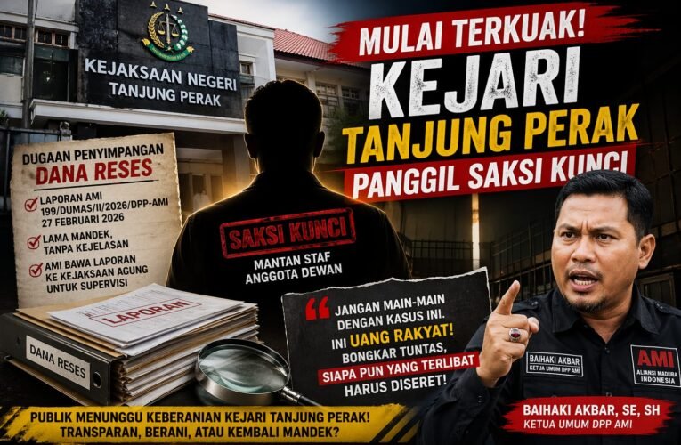 Mulai Terkuak! Kejari Tanjung Perak Panggil Saksi Kunci, AMI Jangan Main-main, Bongkar Tuntas Dugaan Dana Reses