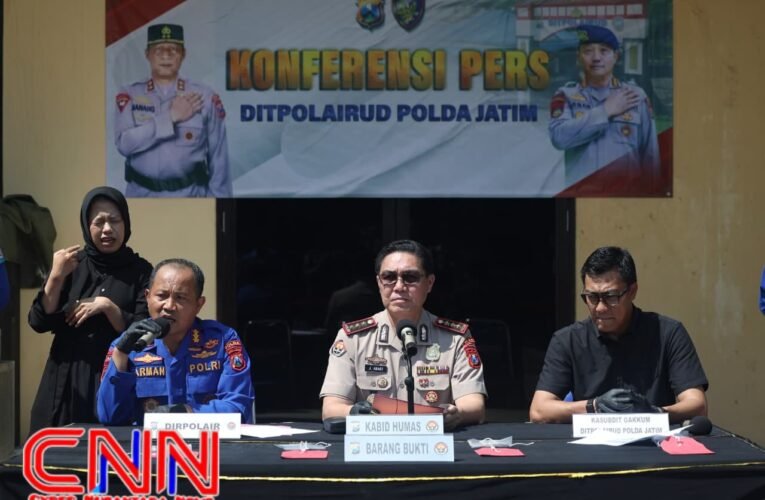 Polda Jatim Gagalkan Penyelundupan Solar Subsidi ke Kalimantan, Tersangka Asal Blora Diamankan