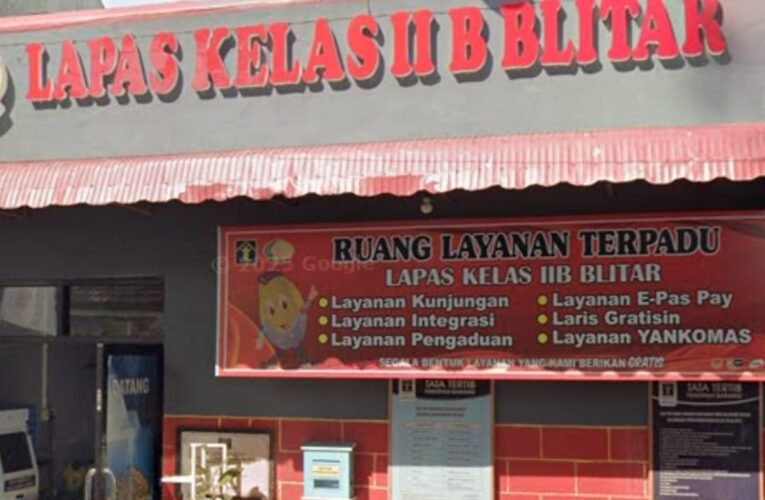 Pungli Lapas Blitar Meledak, Napi Korupsi Diperas hingga Rp100 Juta, AMI :Kalapas Tak Bisa Cuci Tangan