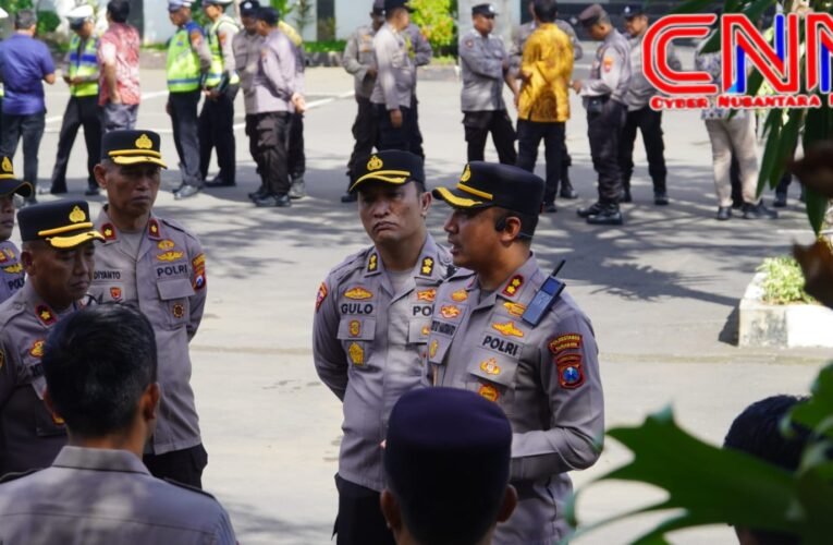 Polrestabes Surabaya Siapkan 22 Titik Kanalisasi Untuk Pelayanan Pengamanan May Day 2026