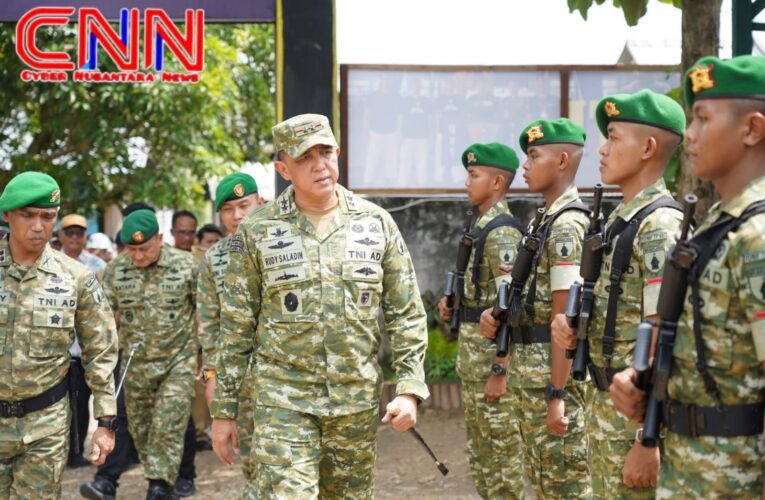 Pangdam V/Brawijaya Tinjau Kesiapan Yon TP 887 KJM Lamongan Perkuat Infrastruktur dan Profesionalisme Prajurit