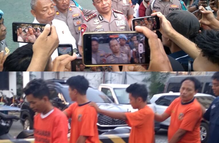 Satreskrim Polrestabes Surabaya Ringkus Komplotan Curanmor Kelas Kakap Lintas Daerah Bersenjata Airsoftgun