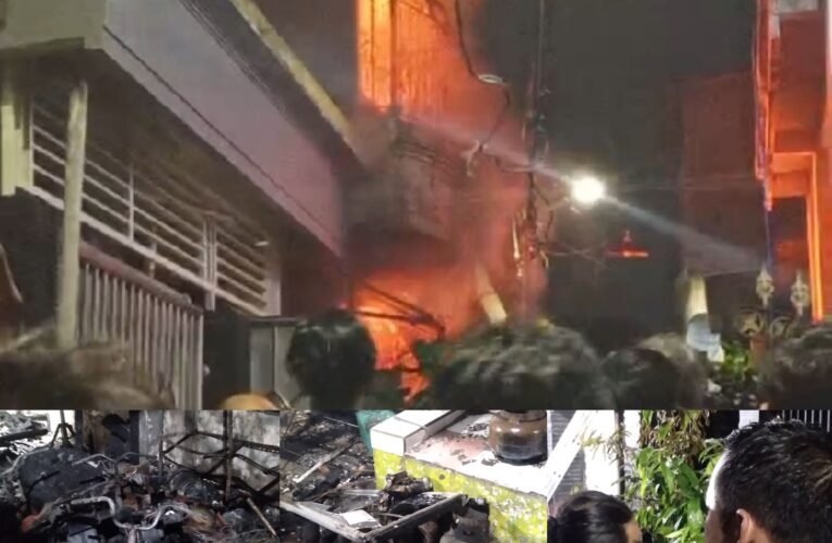 Dugaan Akibat Aki Sepeda Listrik Meledak, 2 Orang Tewas di Jln Banyu Urip Kidul Molin 2B dan Rumah ludes Dilalap Si Jago Merah.