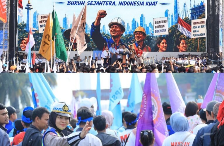 Polri Apresiasi Massa Buruh Sampaikan Aspirasi Tertib pada Peringatan May Day