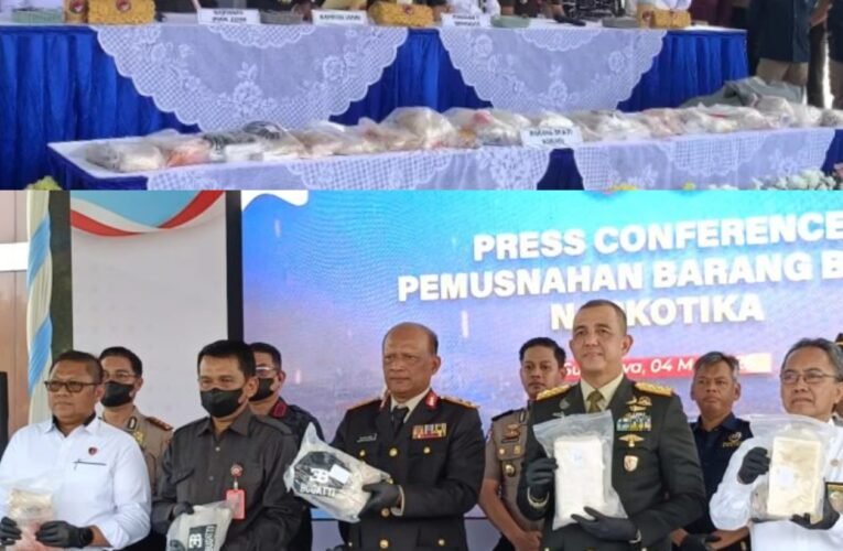 Polda Jatim Musnahkan Puluhan Kg Narkotika Jenis Kokain dan Ribuan Ektasi, Jaringan Internasional