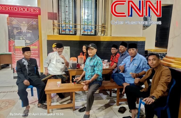 Polsek Simokerto Gelar Rakor Kamtibmas, Tokoh Agama dan Ormas Bersatu Jaga Kondusivitas Surabaya Utara