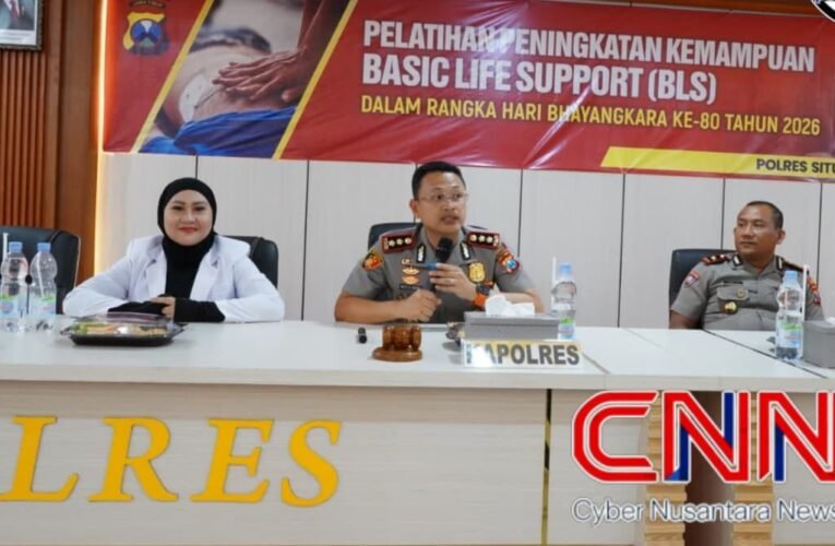Polres Situbondo Gandeng IDI Latih Personel Kemampuan Basic Life Support