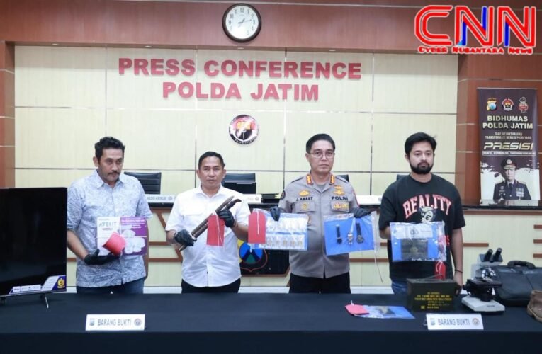 Polda Jatim Bongkar Komplotan Curat Lintas Provinsi, Beraksi di 13 TKP