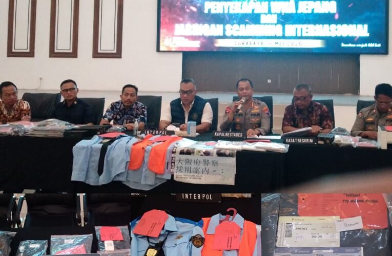Satreskrim Polrestabes Surabaya Ungkap Jaringan Penyekapan WNA asal Jepang dan Jaringan Scamming Internasional