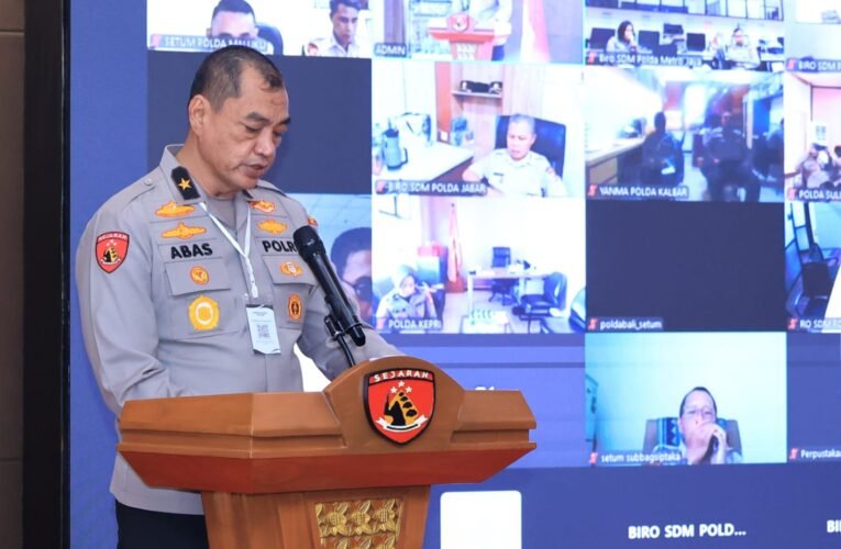 Rakernis Pusjarah Polri: Perkuat Implementasi Tribrata Dan Catur Prasetya