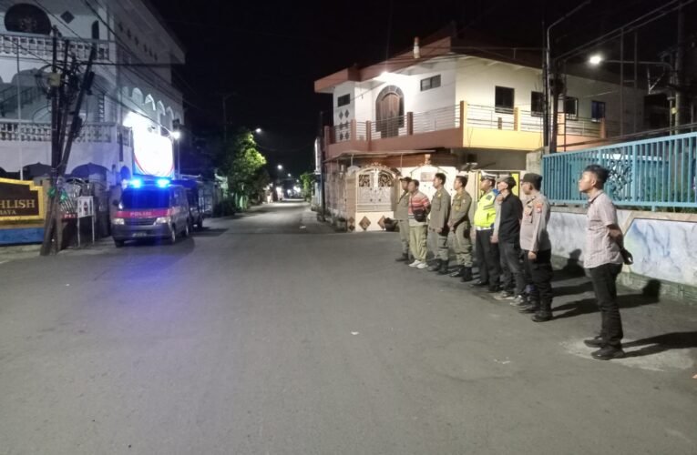 Informasi Adanya Gengster, Patroli Polsek Semampir Respons Cepat Menuju Lokasi