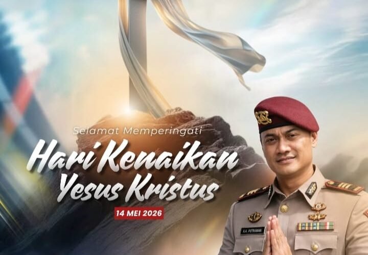 Kasatresnarkoba Polres Tanjung Perak AKP Adik Agus Putrawan Gaungkan Spirit Damai di Hari Kenaikan Kristus 2026: Persatuan dan Kasih Jadi Pilar Bangsa