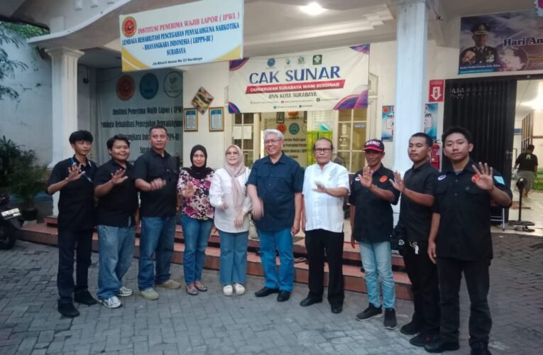 Kunjungan Irjen Pol. (Purn) Drs. Puji Sarwono mantan Deputi Hukum BNN RI Di Rumah Rehabilitasi LRRPN BI Surabaya