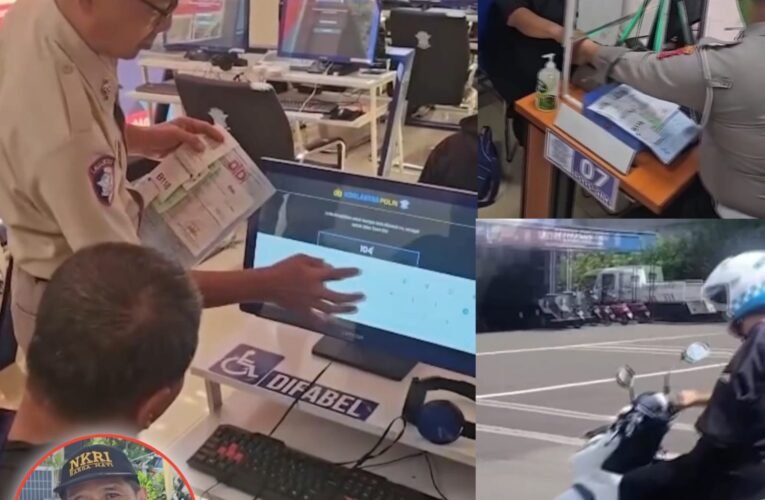 Kisah Seorang DIFABEL Berkendara Sejak 2021, Bersukur Akhirnya Kesampaian Cita-cita Mempuyai SIM D di Satpas Colombo Surabaya 
