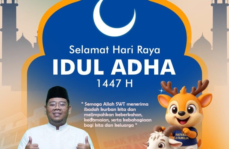 Kepala SMAK Frateran Surabaya Fr. William Satel Sura BHK, S.Pd., MM Ucapkan Selamat Hari Raya Idul Adha 1447 H