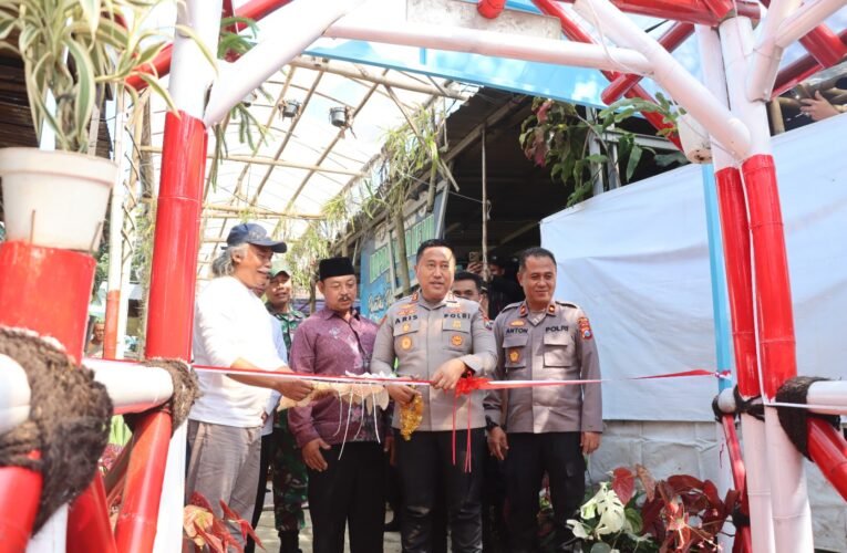 Polres Batu Rampungkan Jembatan Merah Putih Presisi, Akses Warga Kini Lebih Aman