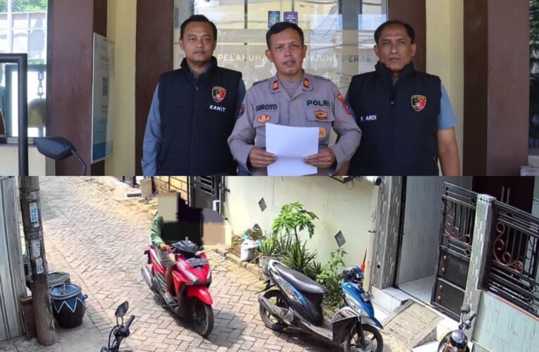 Kurang dari 24 jam Polsek Kenjeran Ungkap Curanmor di Tambak Wedi, Tersangka dan Motor Curian Diamankan