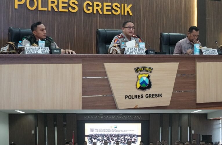 Sinergi Lintas Sektor, Polres Gresik Matangkan Pengamanan Pengesahan Warga Baru PSHT 2026