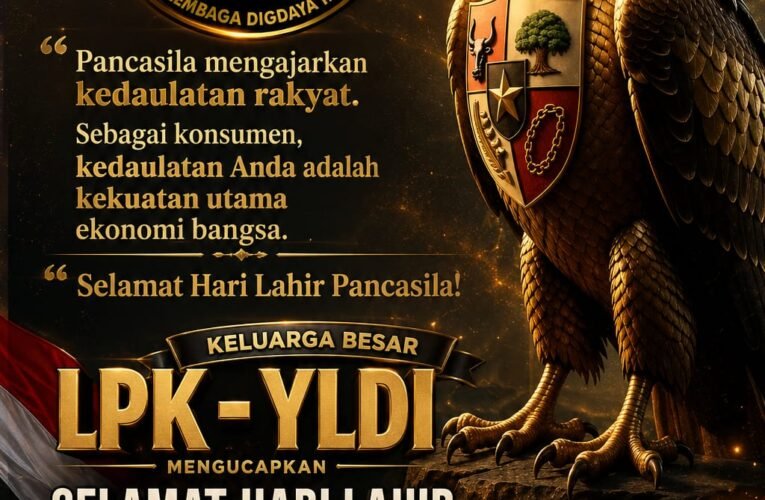 LPK-YLDI Gaungkan Kedaulatan Konsumen di Momentum Hari Lahir Pancasila 2026