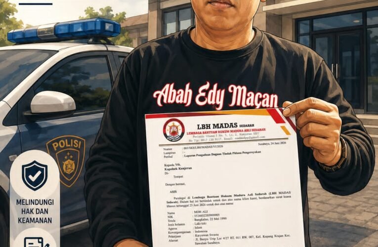 LBH MADAS Laporkan Dugaan Pengeroyokan ke Polsek Kenjeran, Desak Polisi Bertindak Tegas dan Transparan