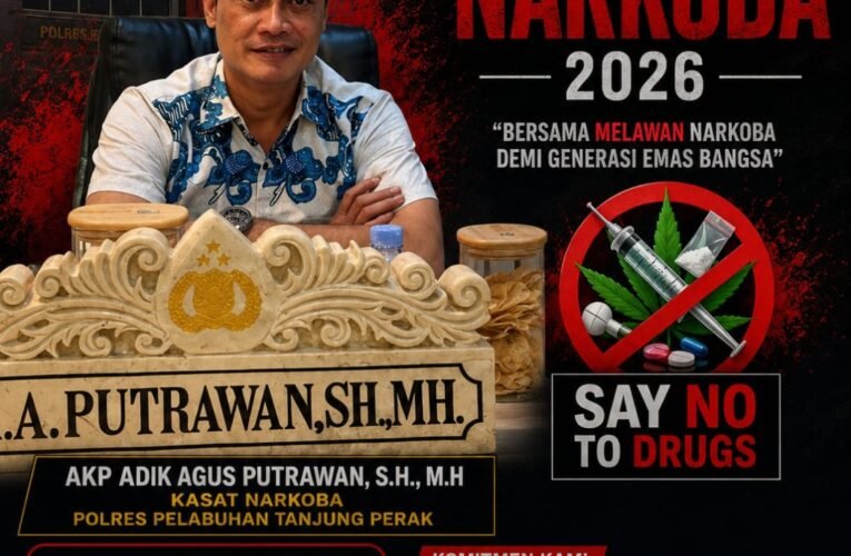 Darurat Narkoba Gilas Tanpa Ampun, di HANI 2026, Satreskoba KP3 Siap Selamatkan Generasi Emas Bangsa