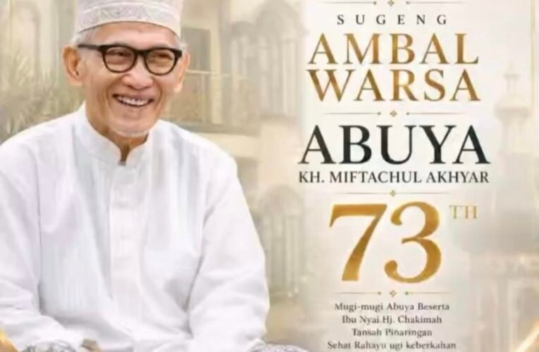 Sugeng Ambal Warsa Abuya KH. Miftachul Akhyar ke-73, Doa Mengalir dari Berbagai Kalangan