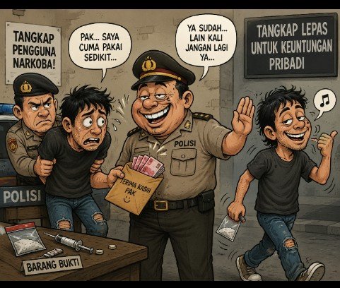 Dugaan Tangkap Lepas Pengguna Narkoba di Mojokerto, Oknum Anggota Kepolisian Disebut Terima Uang Jaminan Rp157 Juta