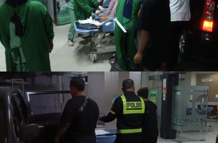 Aksi Heroik Satlantas Polres Gresik Selamatkan Wanita yang Hendak Melahirkan