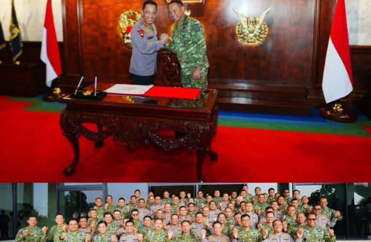 Kapolri Perkuat Soliditas TNI-Polri Lewat Silaturahmi dengan Panglima di Mabes TNI