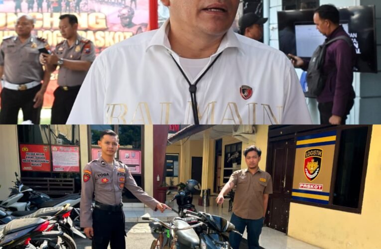 Polres Pasuruan Kota Amankan Tersangka Pencuri Motor di Pohjentrek