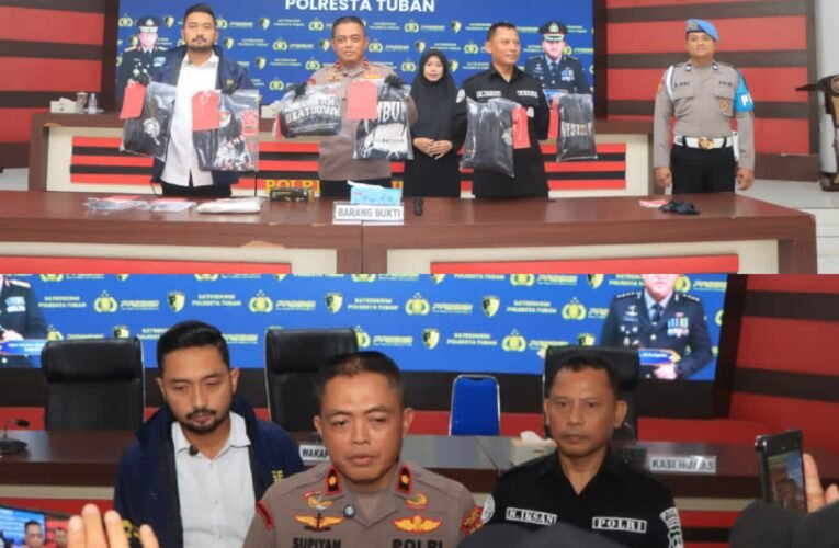 Polresta Tuban Amankan 8 Tersangka Pengeroyokan di 4 Lokasi