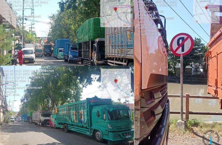 Warga Semut Kali Murka!!!, Desak Kapolres Pelabuhan Tanjung Perak Bongkar Mafia Parkir Liar Truk