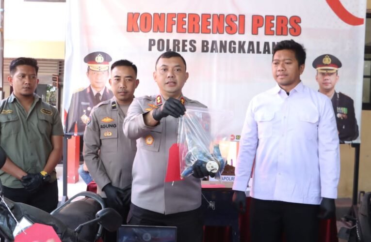 Polres Bangkalan Bongkar 16 Kasus Pencurian dalam Dua Bulan, 20 Tersangka Ditangkap