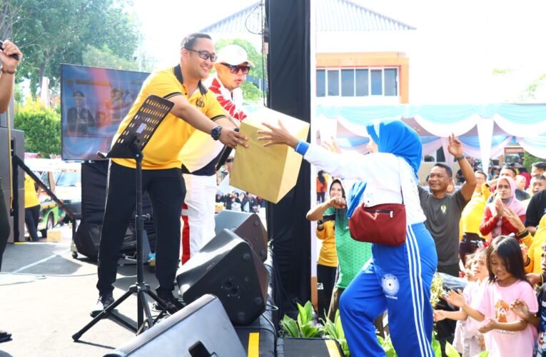Polres Gresik Hadir Untuk Masyarakat, Gelar Bhayangkara Fest 2026 Pererat Kebersamaan