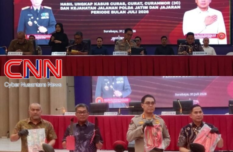 Ditreskrimum Polda Jawa Timur Gencarkan KRYD, 178 Kasus 3C Berhasil Diungkap