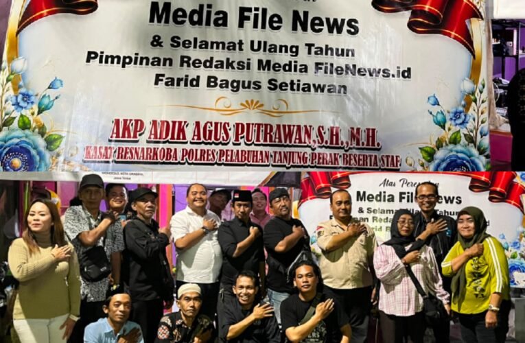 Gelar HUT ke-34 Pimred Farid Bagus Setiawan Serta Peresmian FileNews.id, Ketua Puskominfo DPD Jatim Ki Dalang Tekankan Marwah dan Profesionalitas Insan Pers
