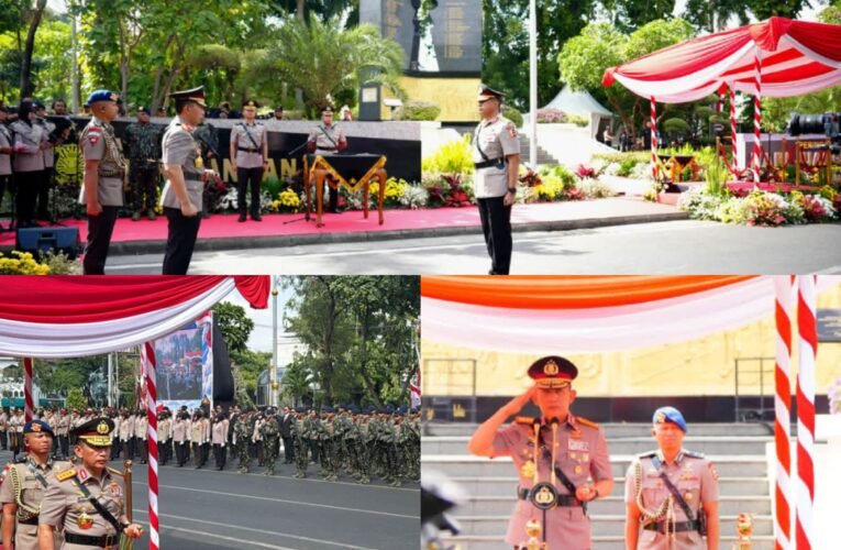 Kapolri Pimpin Upacara Hari Juang Polri 2026 di Surabaya, Kobarkan Semangat Perjuangan Polri untuk Mewujudkan Kemajuan Bangsa