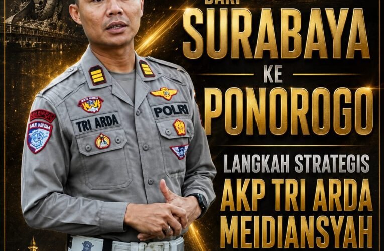 Dari Surabaya ke Ponorogo, Langkah Strategis AKP Tri Arda Meidiansyah Emban Tugas Baru Menjadi Kasatlantas 