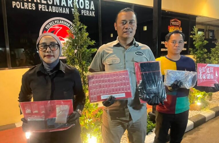Satresnarkoba Polres Tanjung Perak Berantas 3 Sekaligus Jaringan Narkotika Dalam Kurun 2 Pekan, Puluhan Gram Sabu dan Pil Ekstasi Disita