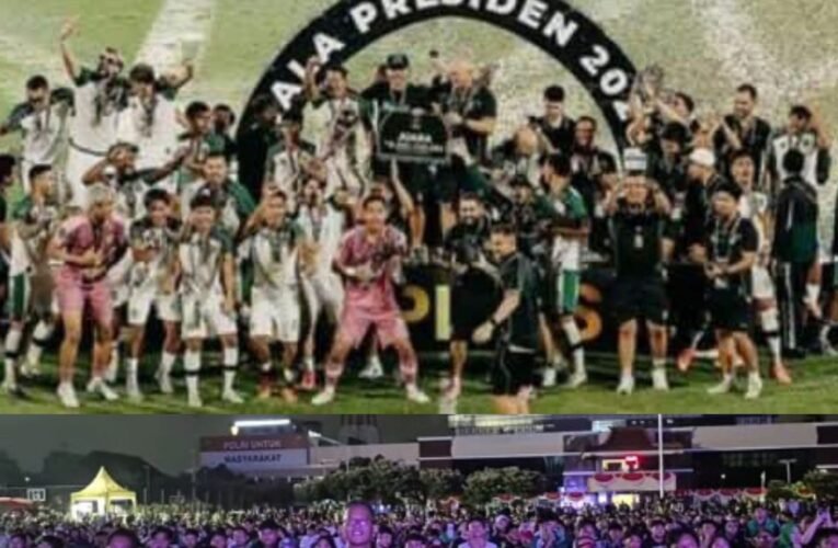 Drama Adu Pinalti Hingga Penendang Ketujuh, Persebaya Tumbangkan Persib dan Angkat Trofi Piala Presiden 2026