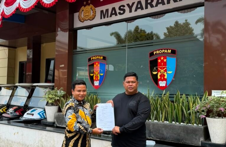 Dugaan Abuse of Power Anggota Polri Dilaporkan ke Propam, Bung Taufik Desak Oknum Dipindah dan Dipecat